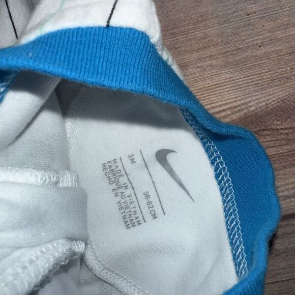 Nike Footie Coverall Bodysuit Zipper Long Sleeve, 3 Months - Picture 5 of 5
